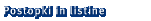 Postopki in listine