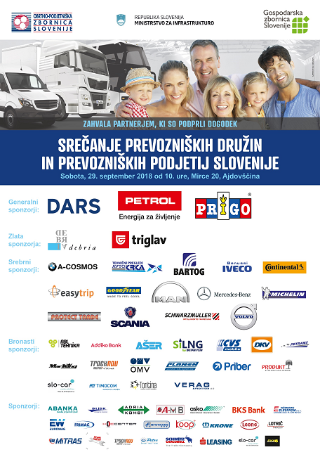 Prijetno druženje prevozniških družin in prevoznikov, 29.9.2018, Ajdovščina