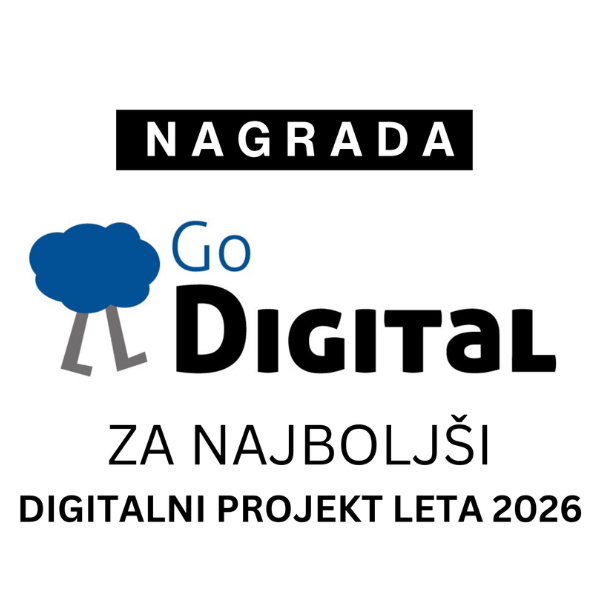 Podelitev nagrade GoDigital za najboljši digitalni projekt leta 2026