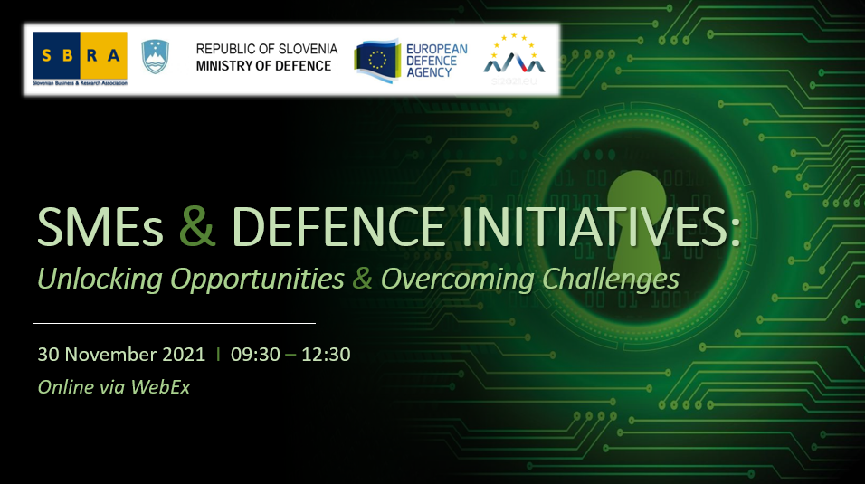 Vabilo na spletno delavnico MSP in obrambne pobude: Predstavitev priložnosti in reševanje izzivov