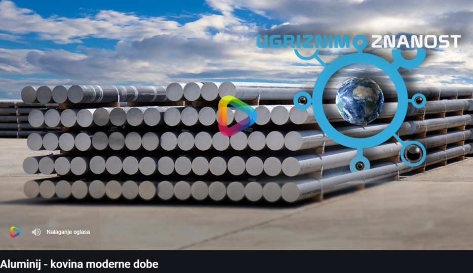 Vabimo vas k ogledu posnetka Aluminij - kovina moderne dobe