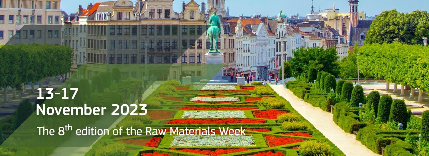 EU raw materials week - 13. do 17. November v Bruslju 