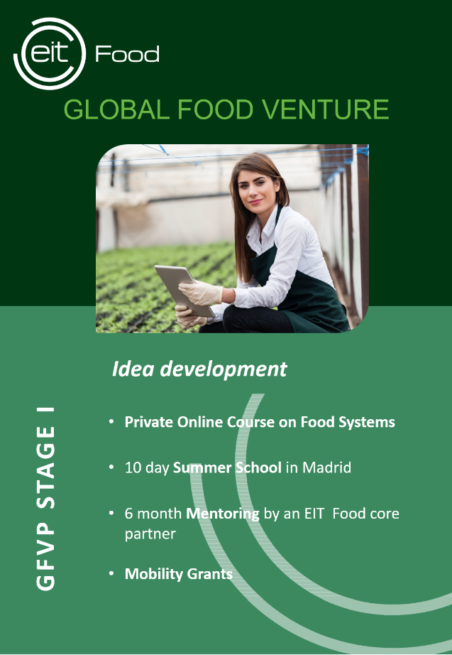 EIT FOOD GLOBAL FOOD VENTURE PROGRAMME