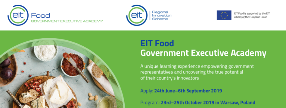 EIT FOOD GOVERNMENT EXECUTIVE ACADEMY