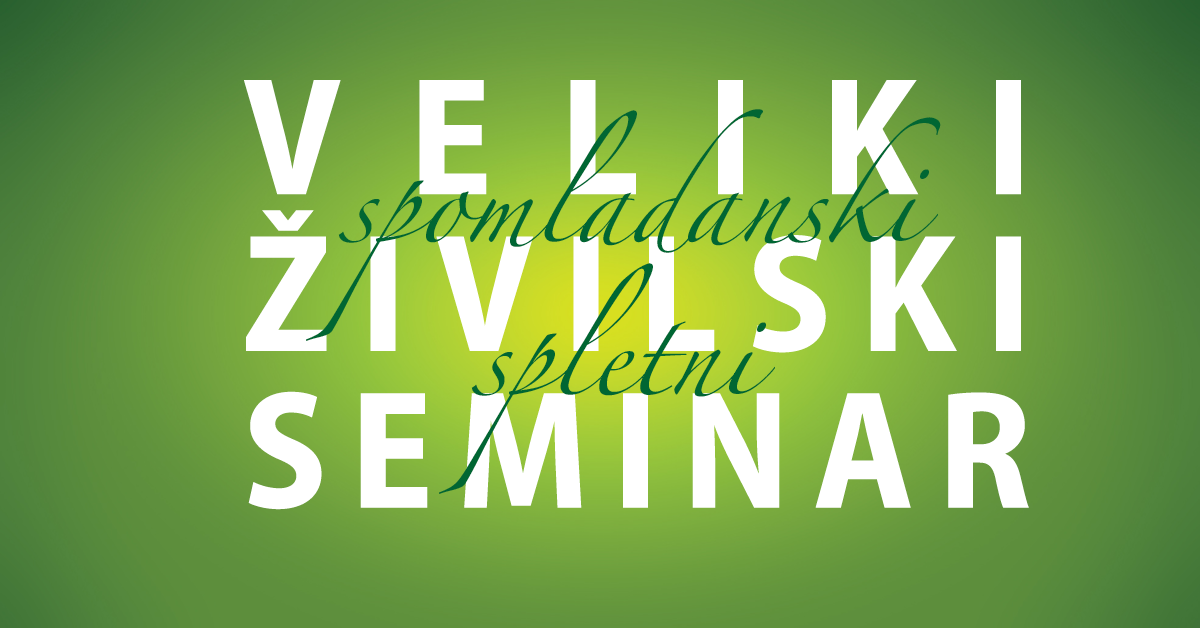 Veliki spomladanski živilski seminar