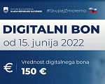 Obvestilo ponudnikom, ki omogočajo unovčevanje digitalnih bonov '22