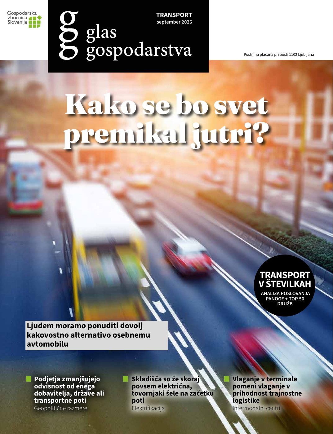 Glas gospodarstva Transport – september 2026