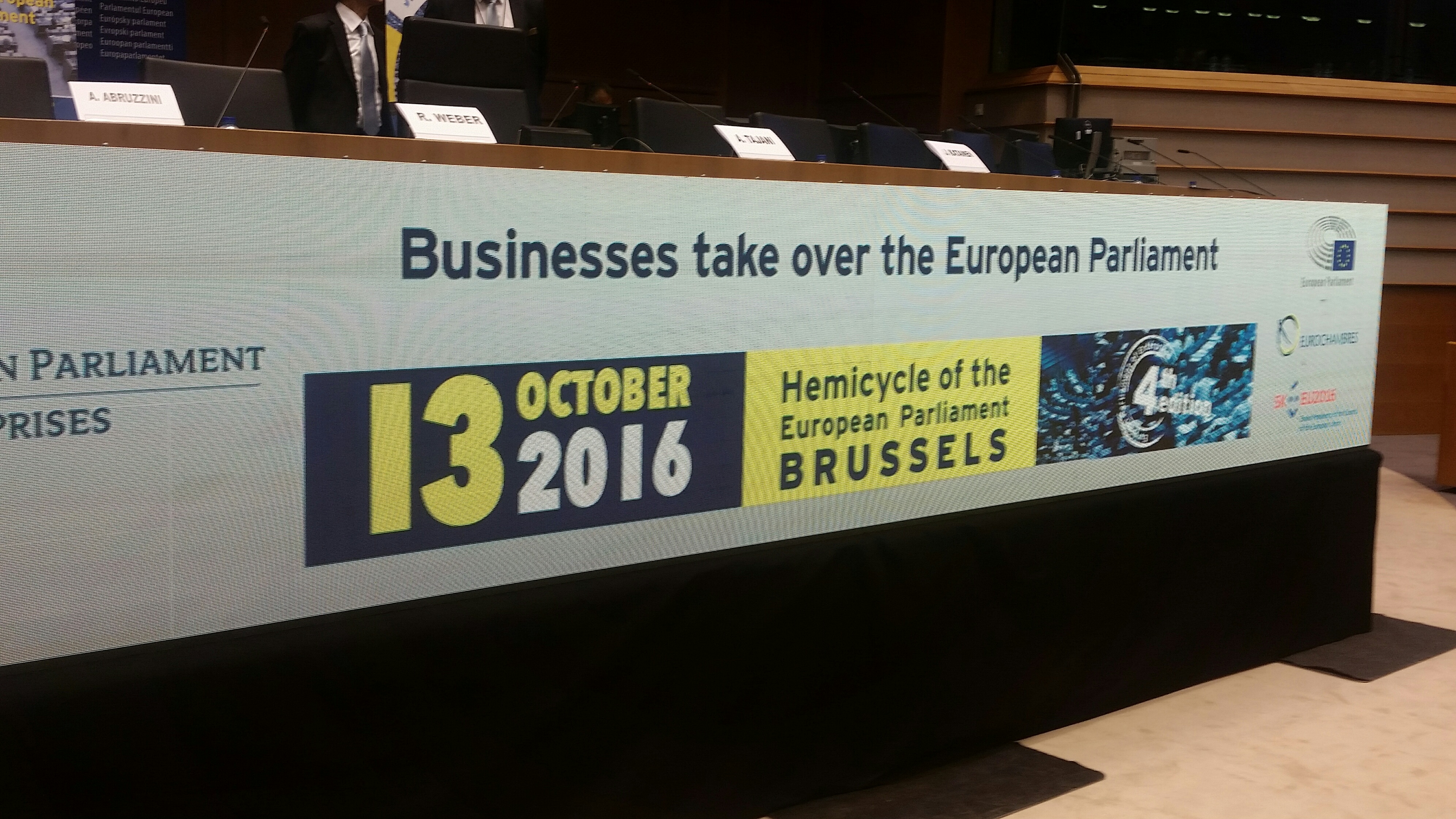 Arhiv: 4. Evropski parlament podjetij: 700+ gospodarstvenikov podpira močno Evropo 