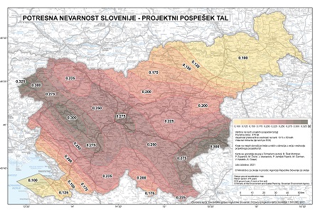 Arhiv: Nova karta potresne nevarnosti postala del zakonodaje