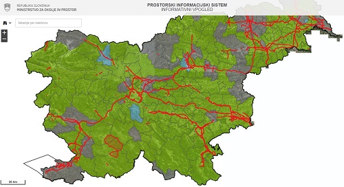 Arhiv: Dostop do podatkov o prostorskih aktih na enem mestu