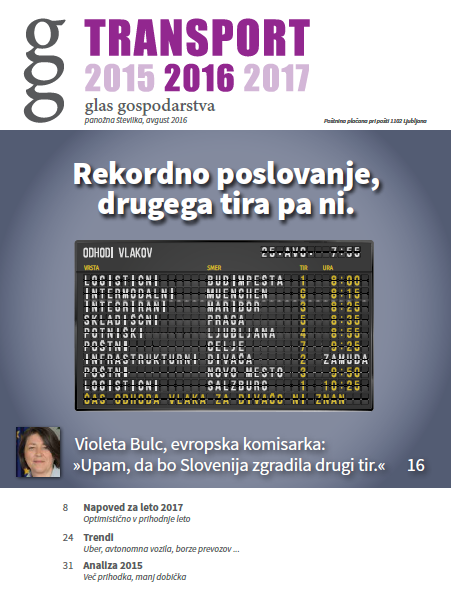 Rekordno poslovanje, drugega tira pa ni (revija Transport)