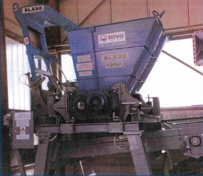 Drobilec komunalnega odpada BLADE 1200