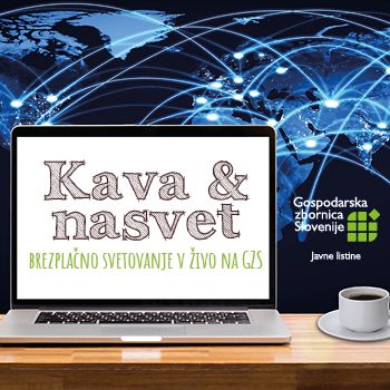 KAVA & NASVET, brezplačno svetovanje v živo na GZS